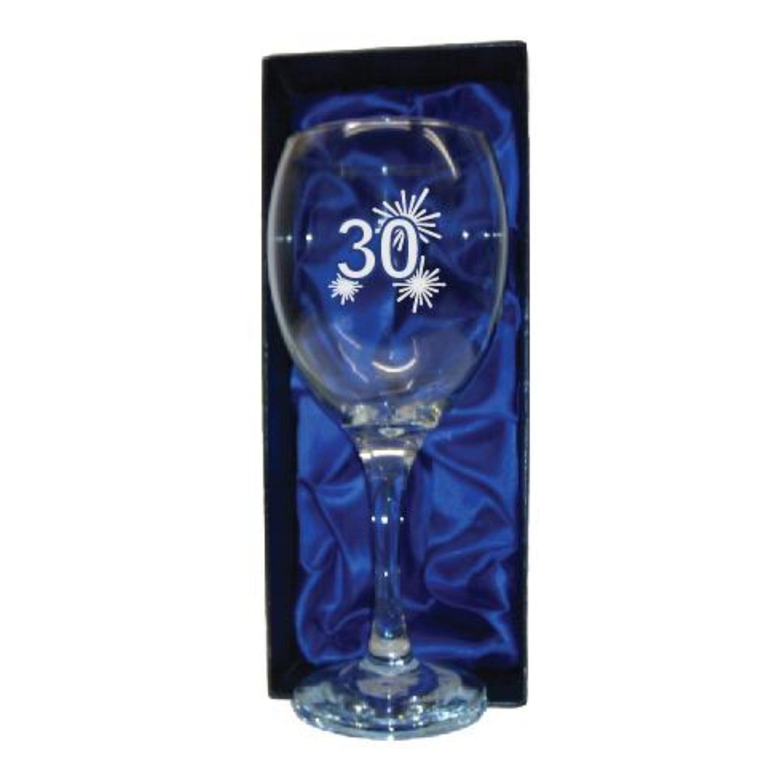 30th Birthday Crystal Champagne Flute Winning Awards