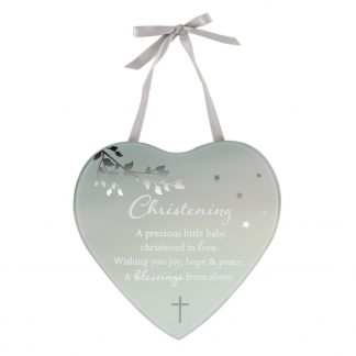 Reflections From The Heart Mirror Hanging Plaque | Christening - 61829