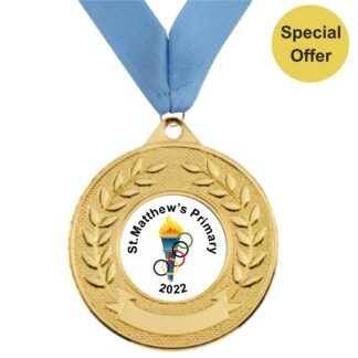 engraving & uk p&p GSB school club 50mm Football Cup Award Medals FREE ribbon 