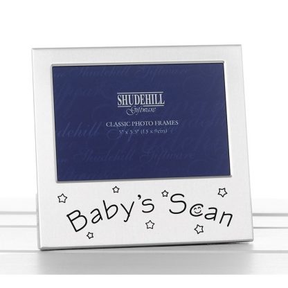Personalised Noah's Ark Money Box "Baby's Savings" Engraved With Name & Date 