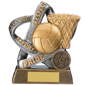 *NEW* Resin Infinity Netball Trophy - 3 Sizes - RM061
