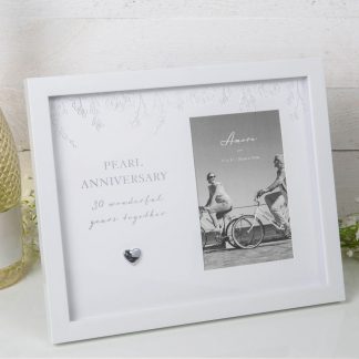 Amore Pearl Wedding Anniversary Photo Frame - AM11830