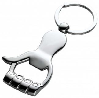 **ENGRAVED FREE WITH NAME** Thumbs Up Bottle Opener Keyring