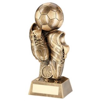 *NEW* Resin Football & Boots Trophy - 3 Sizes - RF213
