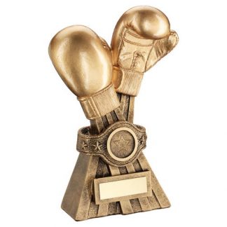 *NEW* Resin Boxing Gloves Trophy- 3 Sizes - RF660
