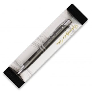 *ENGRAVED FREE WITH NAME* First Holy Communion Grey Pen - C35821