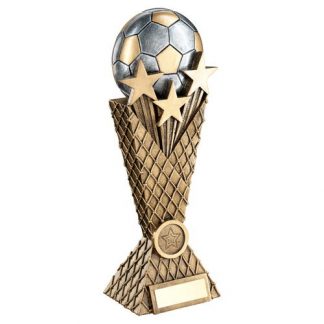 *NEW* Football Boot & Star Resin Trophy - 3 Sizes - RF574