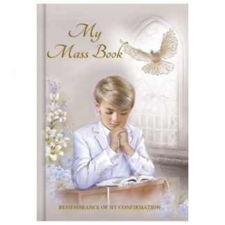 Hardback Boy Confirmation Mass Book - F4238/B