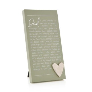 MOMENTS STANDING PLAQUE - DAD