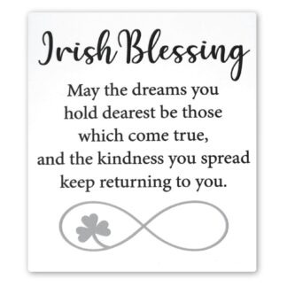 Irish Blessing Ceramic Plaque - 38286