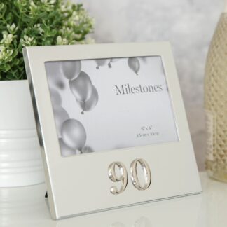 90th Birthday Photo Frame with 3D Number - FA13590