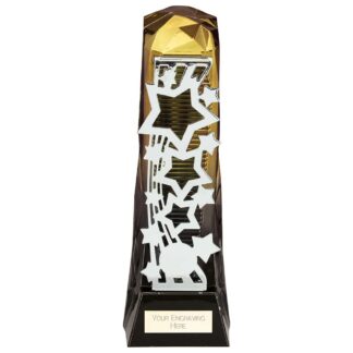 Black and Gold Shard Star Trophy - PA24023