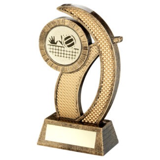 Bronze and Gold Volleyball Trophy - 2 Sizes - WP01